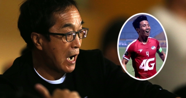 VIDEO: Trợ lý Lee Young Jin dự khán, Bùi Tiến Dũng toả sáng bằng bàn thắng đẹp mắt