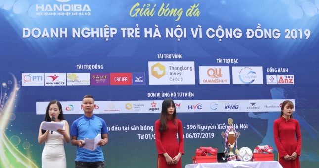 Mưa bàn thắng trong ngày khai mạc Giải bóng đá Doanh nghiệp trẻ 2019