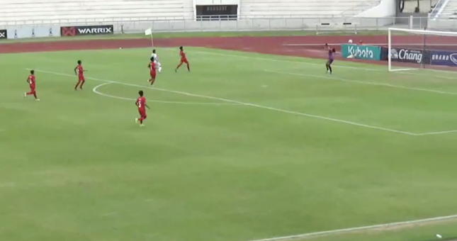 VIDEO: Hải Yến ghi bàn thắng đẹp mắt làm tung lưới nữ Myanmar