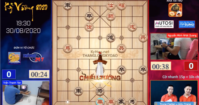 VIDEO: Nguyễn Minh Nhật Quang và những nước cờ như búa tạ ở Kỳ Vương 2020