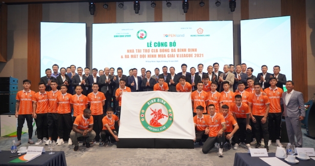 CLB Bình Định nhận tài trợ cực khủng, đặt mục tiêu top 6 V-League 2021