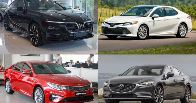 VinFast Lux A2.0 dẫn đầu phân khúc sedan D và E quý I/2021