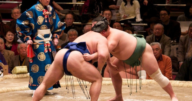 Nặng hơn 100kg, sumo có thể đi 'máy bay' như thế nào?