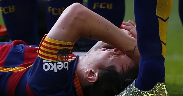 Messi từng chấn thương dây chằng, nhưng chỉ mất 2 tháng để hồi phục