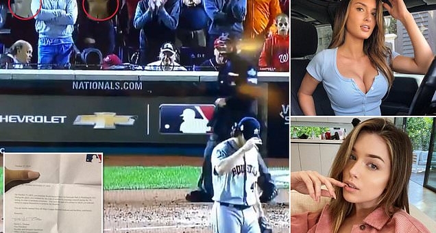 Hai người mẫu bị cấm đến sân bóng vĩnh viễn vì 'khoe trọn vòng 1'