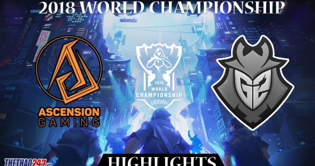 Vòng khởi động CKTG 2018 - Ngày 4: G2 vs ASC: ASC bất lực nhìn G2 dành chiến thắng