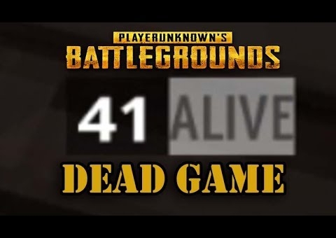 PUBG đang trên con đường biến mình thành DeadGame 
