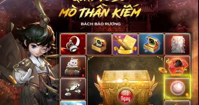 Kiếm Thế mobile chưa ra mắt nhưng vẫn ra sự kiện Bách Bảo Rương dành cho game thủ