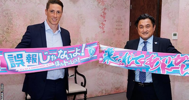 Tiếp bước Iniesta, Fernando Torres sang Nhật thi đấu