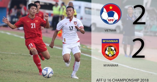 Việt Nam chính thức trở thành cựu vương U16 Đông Nam Á