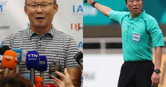 Hoàn cảnh đối lập của thầy Park và trọng tài Kim ngày trở về