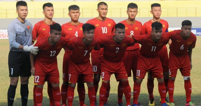 Chốt danh sách U16 Việt Nam dự giải châu Á 2018