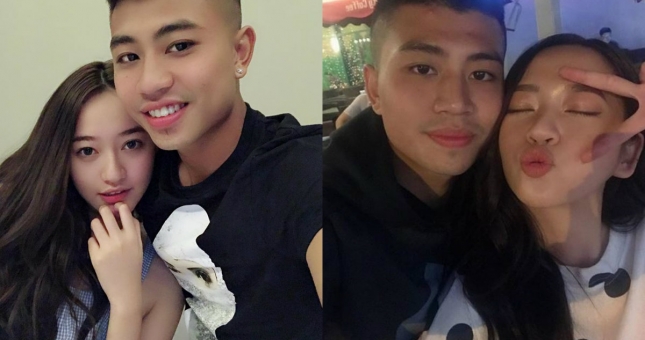 Ngắm nhìn cô bạn gái người mẫu của tiền đạo Đinh Thanh Bình