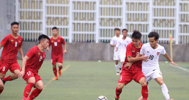 U18 Việt Nam không thể thắng Myanmar ở giải Quốc tế Hong Kong