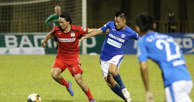 Quảng Ninh đánh rơi chiến thắng đáng tiếc với 2 siêu phẩm vào lưới Sài Gòn