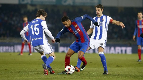 Highlights: Real Sociedad 0-1 Barcelona (Tứ kết Cúp nhà Vua TBN)