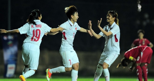 Highlights Nữ Việt Nam 2-0 Nữ Myanmar (VL Asian Cup 2018)