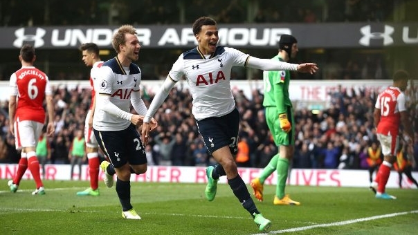 VIDEO BẢN QUYỀN: Tottenham 2-0 Arsenal (Vòng 35 NHA)