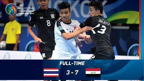 VIDEO Trận thua đầy toan tính của U20 Futsal Thái Lan