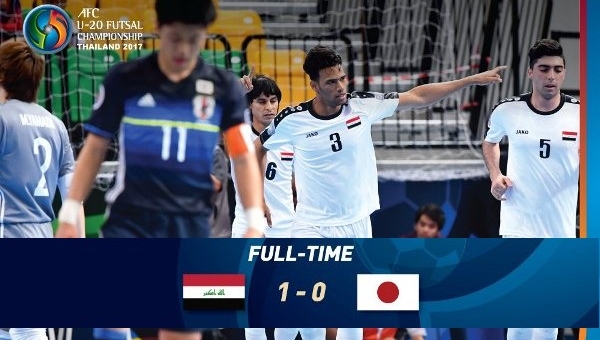 Video futsal: Nhật bản bất ngờ bị loại ở tứ kết U20 châu Á