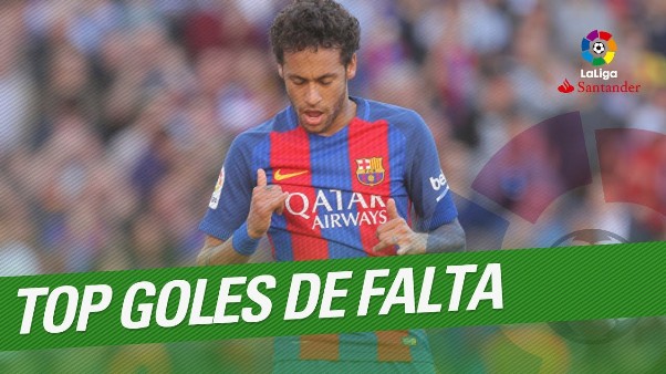 Top siêu phẩm sút phạt La Liga mùa 2016/17: Messi vs Neymar