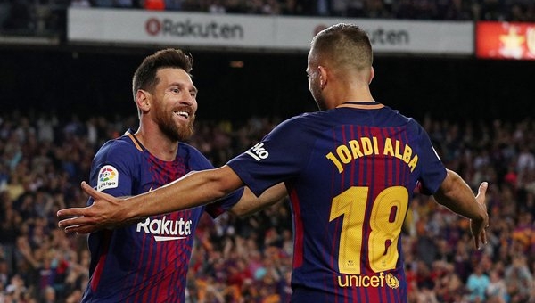 Highlights: Barcelona 5-0 Espanyol (Vòng 3 La Liga)