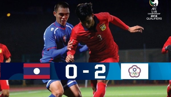 VIDEO: Thắng Lào, U19 Đài Loan tranh đầu bảng với U19 Việt Nam