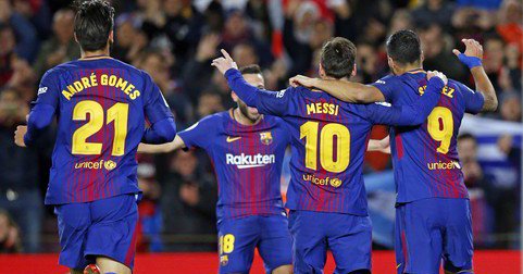 Highlights: Barcelona 5-0 Celta Vigo