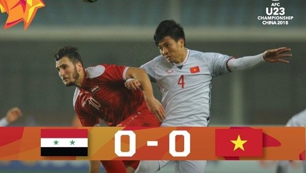 Highlights: U23 Việt Nam 0-0 U23 Syria