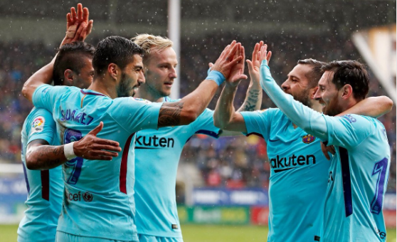 Highlights: Eibar 0-2 Barcelona (Vòng 24 La Liga)