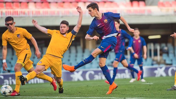 Highlights: Barcelona 2-0 Atletico Madrid (Tứ kết UEFA Youth League)