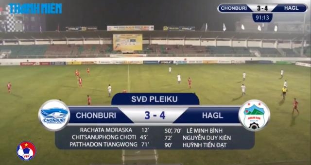 Highlights: U19 HAGL 4-3 U19 Chonburi