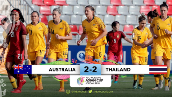 Highlights: Nữ Australia 2-2 Nữ Thái Lan (Bán kết VCK châu Á 2018)