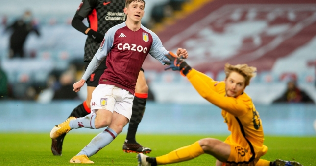 Sao trẻ Aston Villa tự hào khi sút tung lưới Liverpool