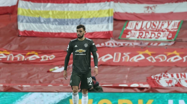 Bruno Fernandes trấn an CĐV MU sau trận hòa thất vọng trước Liverpool