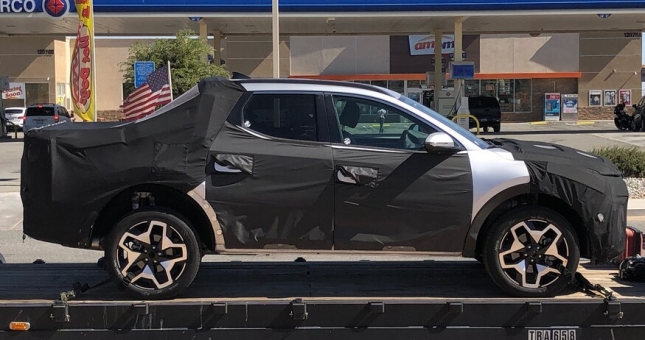 Hyundai Santa Cruz bất nhờ lộ diện, chờ ngày ra mắt đấu Ford Ranger