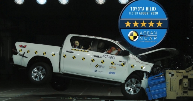 Toyota Fortuner và Hilux đạt chứng nhận an toàn 5 sao của ASEAN NCAP
