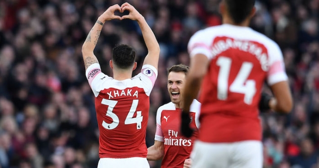 VIDEO: Những pha sút xa 'đã mắt' của Granit Xhaka 