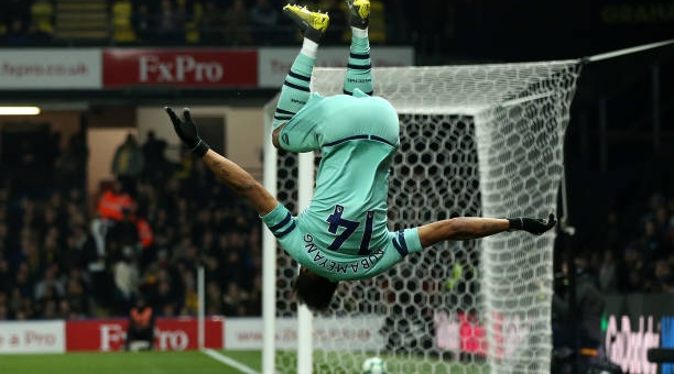VIDEO: bàn thắng mở tỉ số của Aubameyang vào lưới Watford