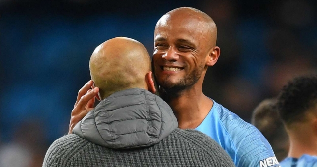 Pep Guardiola mang tin vui cho Kompany sau bàn thắng lịch sử