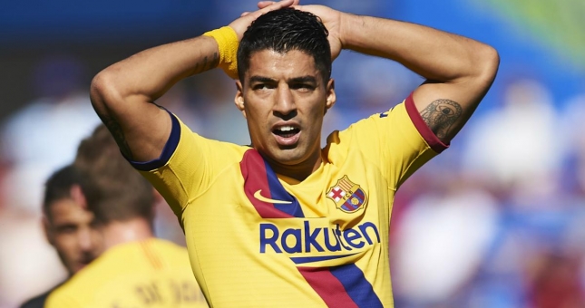 Suarez không ghi bàn sân khách tại C1 trong hơn... 4 năm
