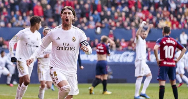 Ramos nhận chửi bới kèm vật thể lạ trong ngày Real đại thắng