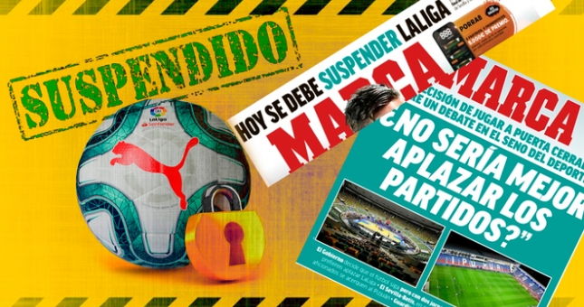 La Liga CHÍNH THỨC hoãn vì Covid-19