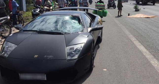 Hình ảnh, Clip hiện trường vụ siêu xe Lamboghini của đại gia Minh 'nhựa' gây tai nạn chết người