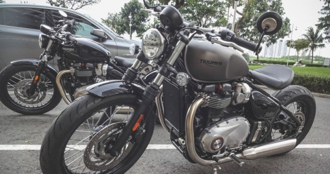 'Soi' môtô Triumph nửa tỷ đồng của Cường Đô La