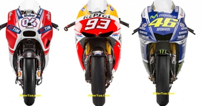 So sánh động cơ Inline và V4 của xe đua MotoGP