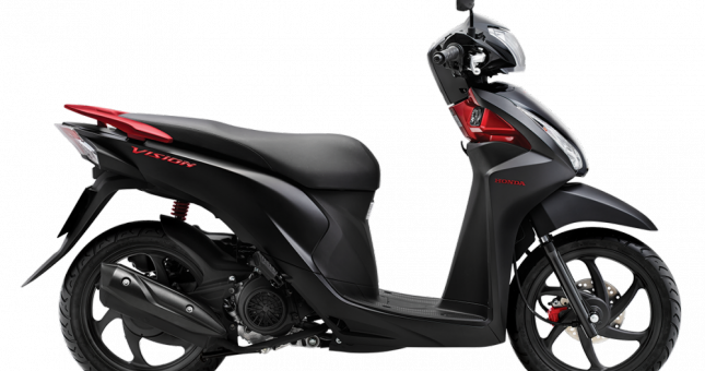 Honda Vison màu mới: Ngồi lên xe, sướng..., cười