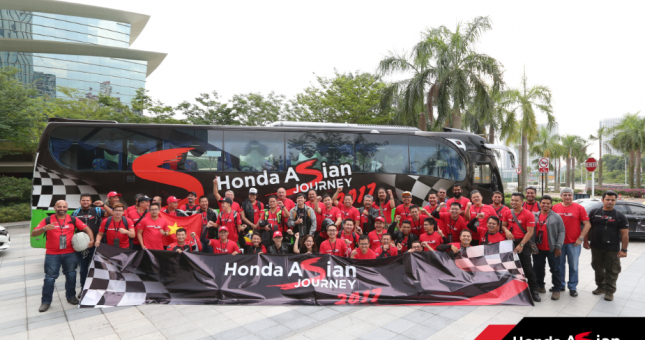 Honda Việt Nam tham gia hành trình Honda Asian Journey 2017
