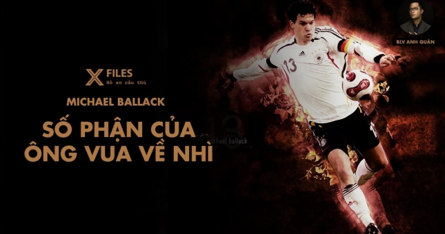 Michael Ballack: 'Ông vua về nhì vĩ đại'