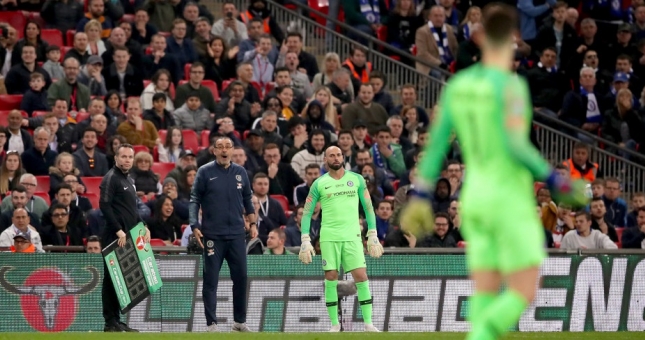 VIDEO: Kepa 'bất tuân lệnh' thay người của HLV Sarri